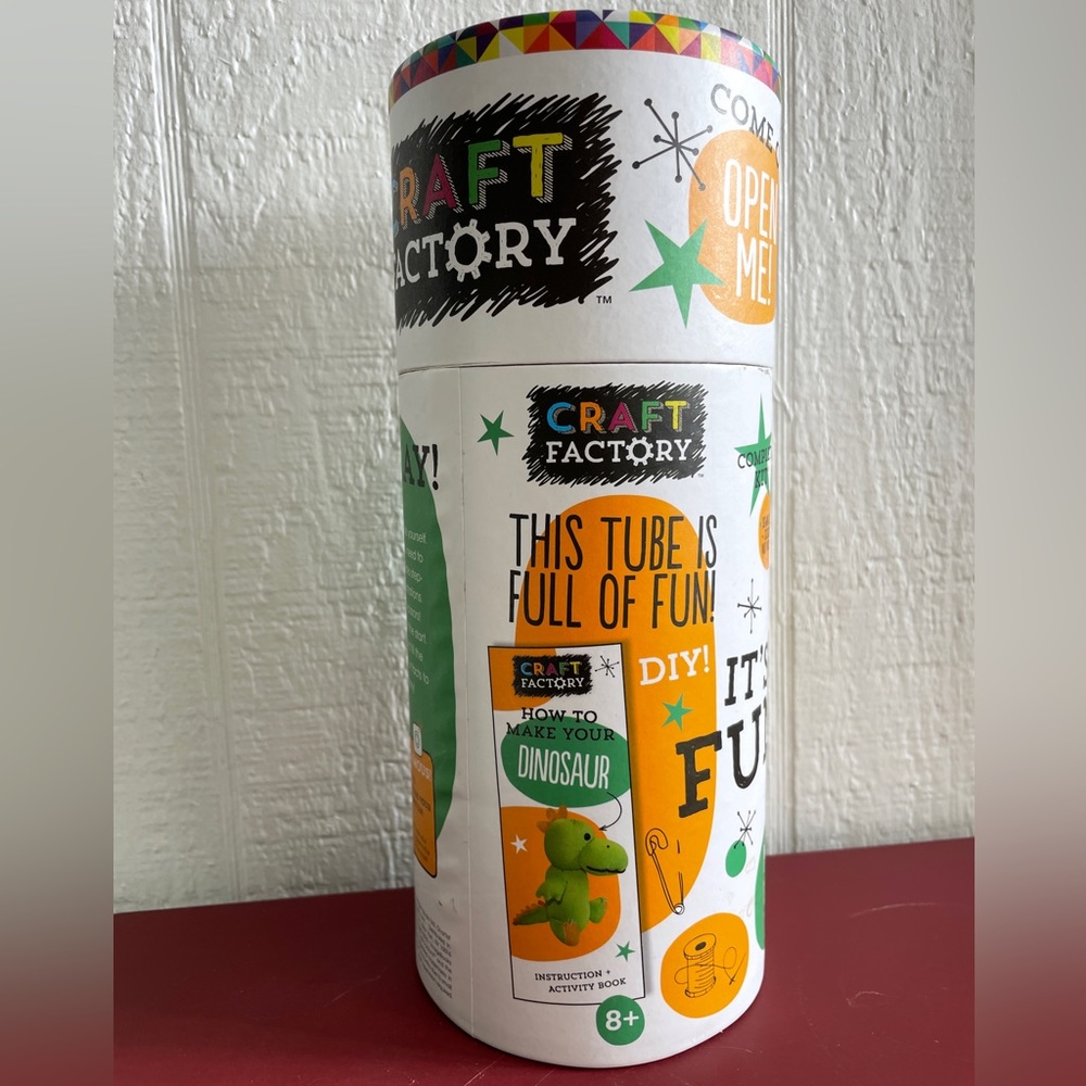 🆕CRAFT FACTORY Sew Your Own Dinosaur Kit